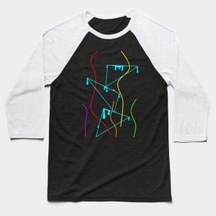 painted triangles Baseball T-Shirt